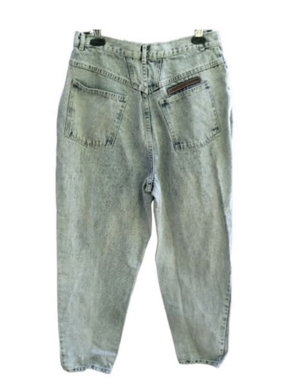 80s Gitano Acid Wash Jeans Sz 16 Short High‑Rise
